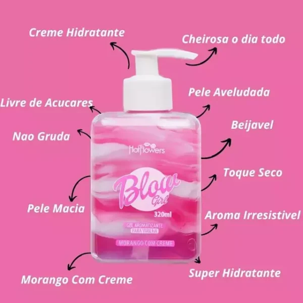 Blow Girl Gel Aromatizante Beijável Para Virilha 320ml - Image 3