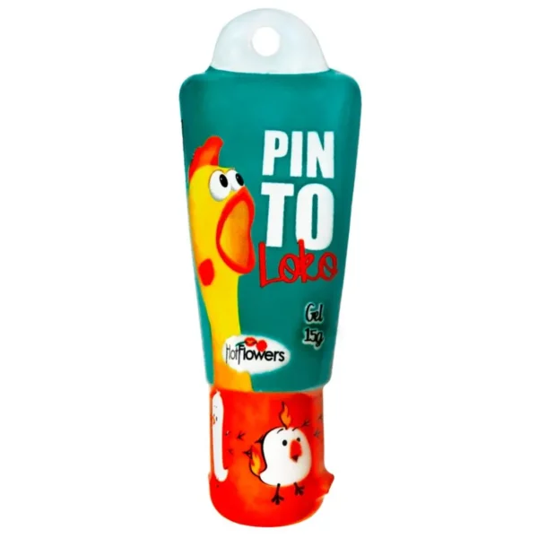 Pinto Loko Gel Estimulante Masculino que Esquenta 15g
