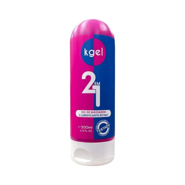 KGEL Gel de Massagem e Lubrificante Íntimo 2 em 1 200ml
