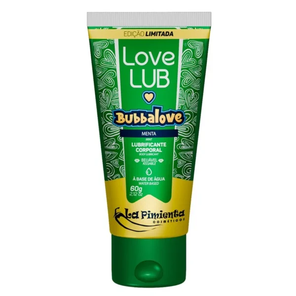 Love Lub Bubbalove Lubrificante Corporal Beijável 60g La Pimienta – MENTA